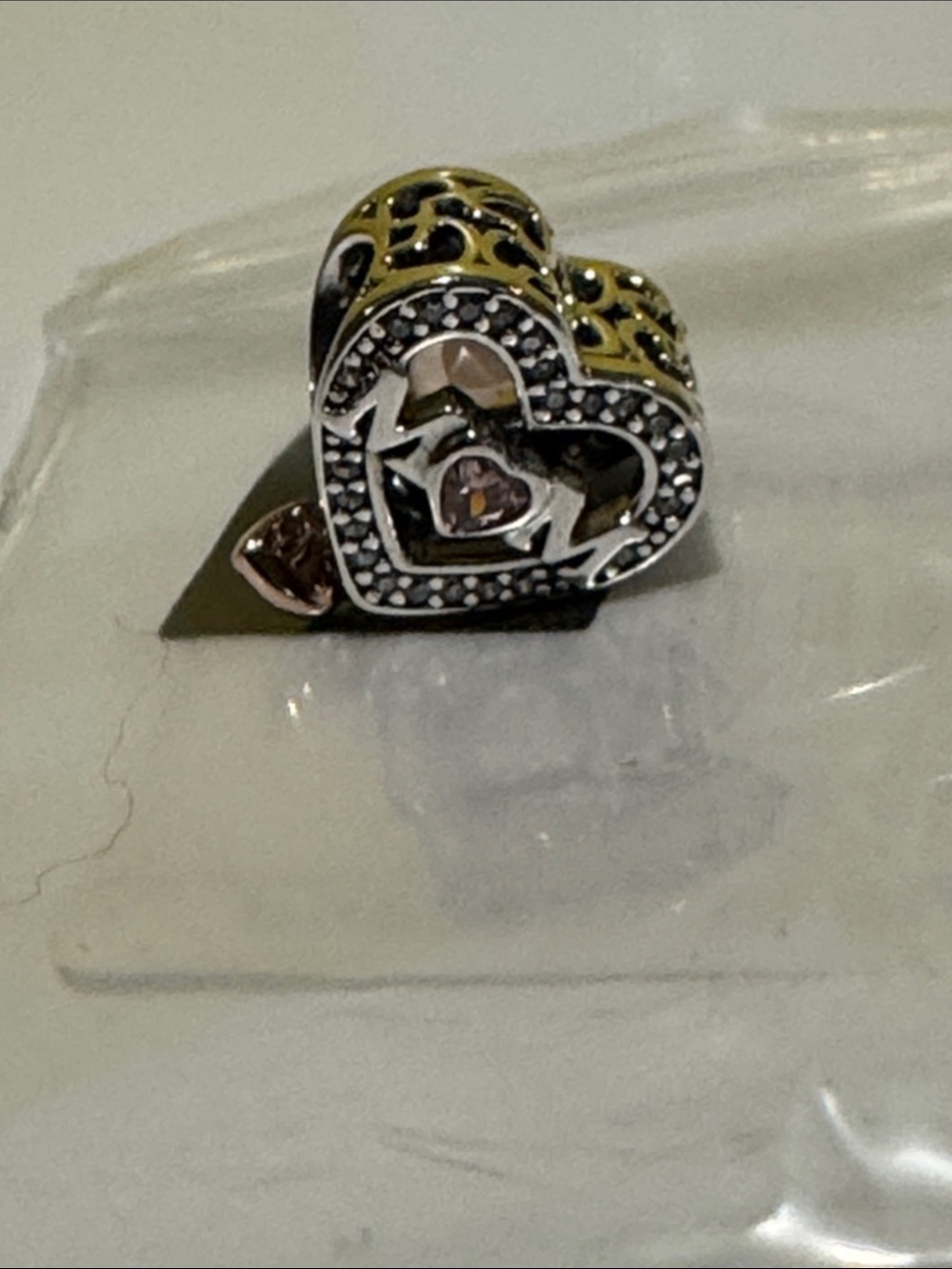 New pandora Mom & heart charm. - Picture 2 of 3